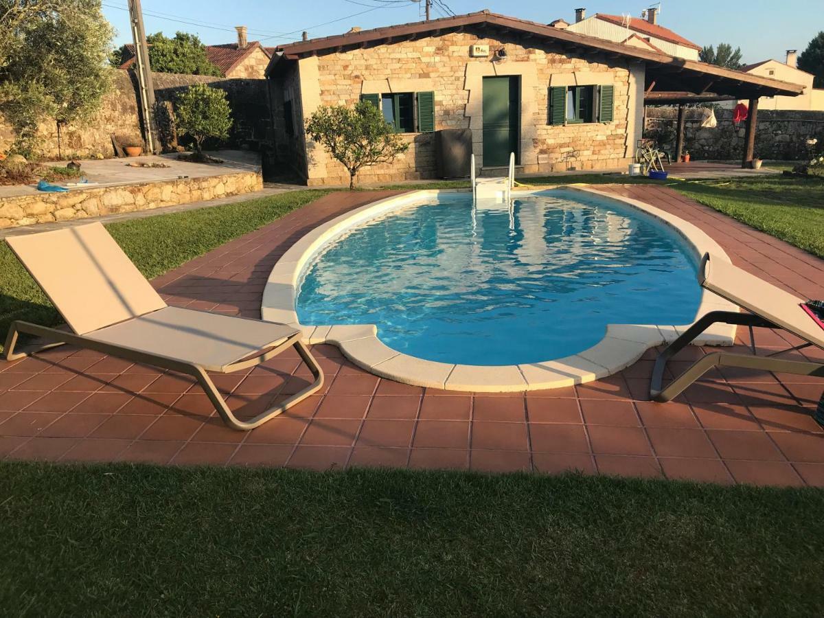 Casa Rustica Piscina, Apartadino Pobra Do Caraminal Eksteriør bilde