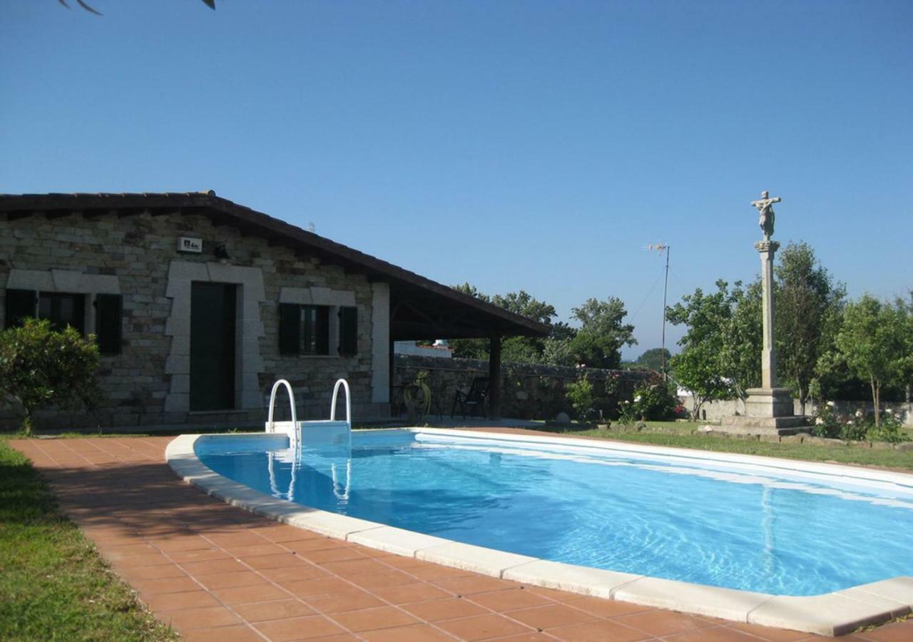 Casa Rustica Piscina, Apartadino Pobra Do Caraminal Eksteriør bilde
